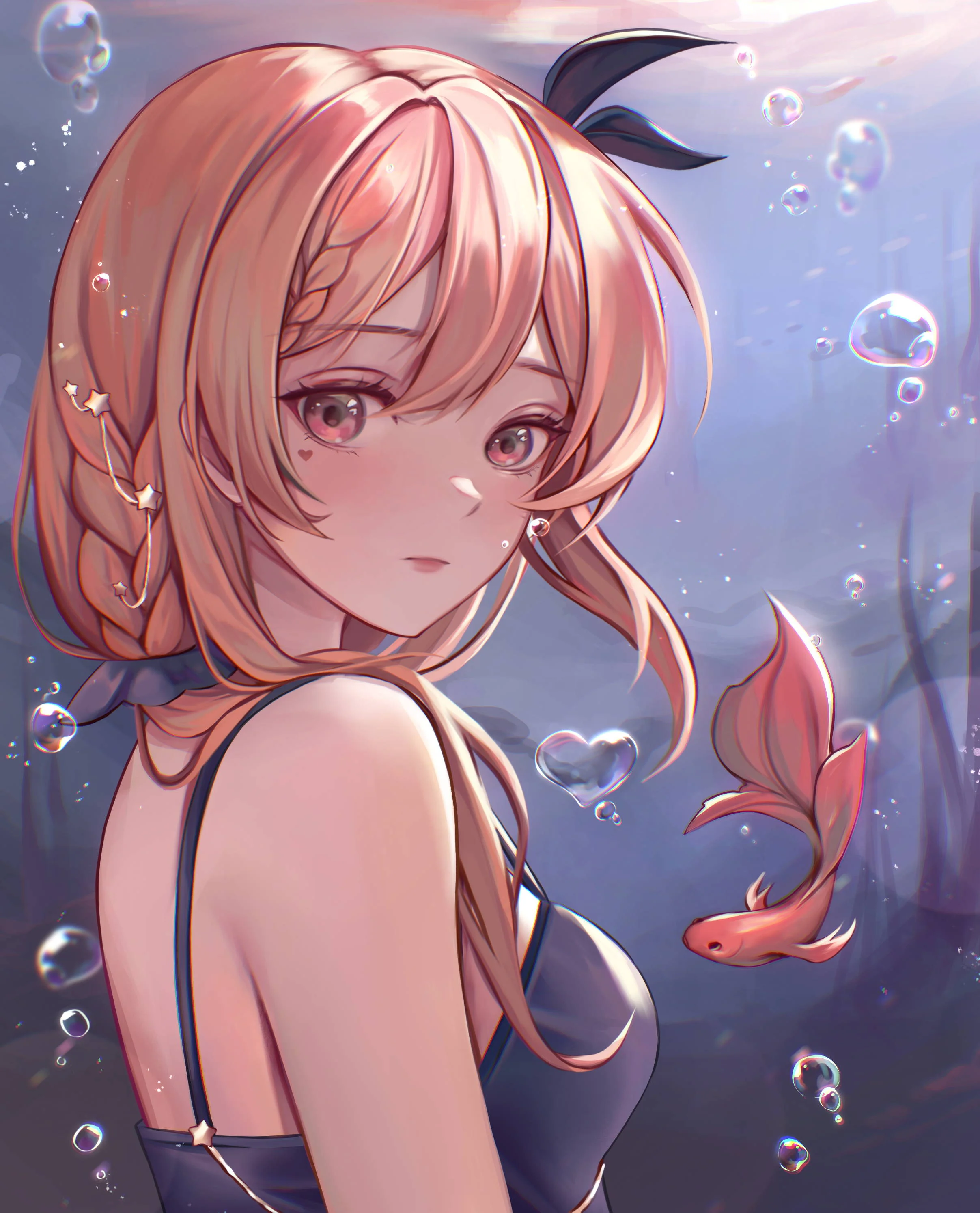 晴一夏夏作品艺术宣传画